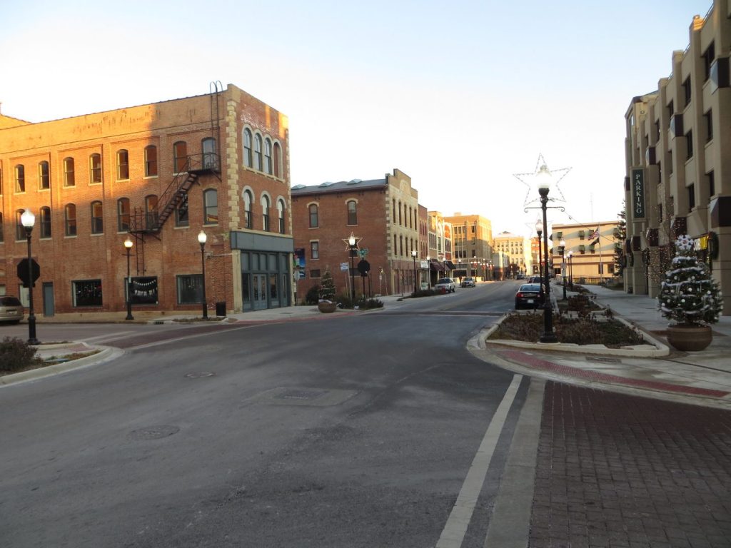Aurora illinois downtown