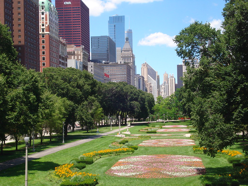 downtown chicago illinois central park